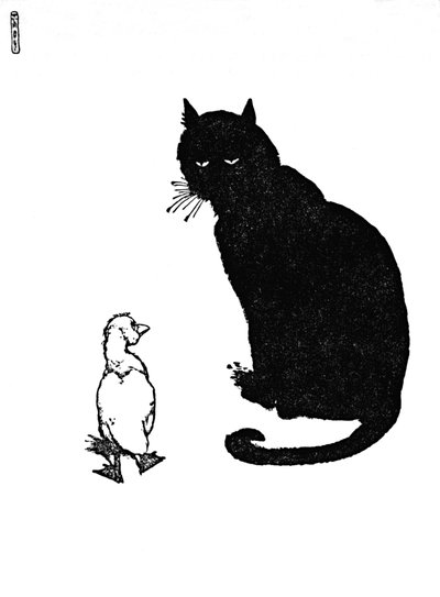 Et le chat dit, peux-tu ronronner, vers 1930 - William Heath Robinson