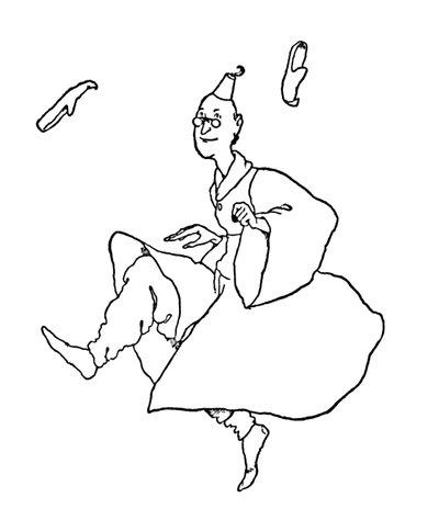 Leurs pantoufles volaient autour de leurs oreilles, vers 1930 - William Heath Robinson