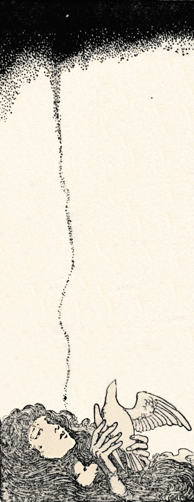 Il y avait un petit oiseau qui battait des ailes, vers 1930 - William Heath Robinson