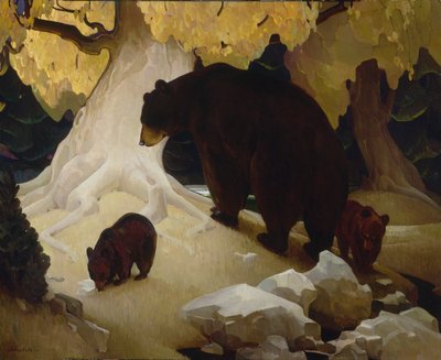 Automne dans les contreforts - W. Herbert Dunton