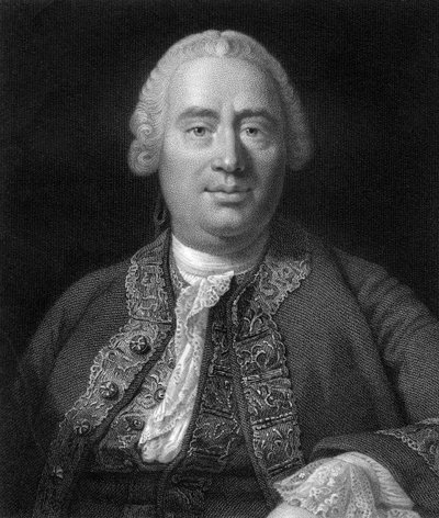 David Hume, philosophe, économiste et historien écossais du 18e siècle, 1845 - W. Holl