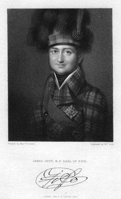 James Duff 1729-1809, 2e comte de Fife, 1830 - W. Holl