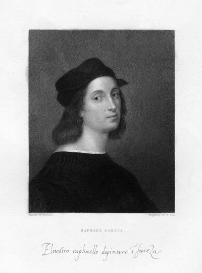 Raphaël, maître peintre florentin, 1834 - W. Holl