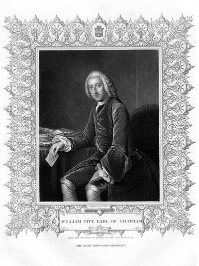William Pitt, 1er comte de Chatham, homme d