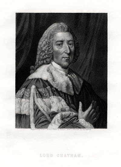 William Pitt, 1er comte de Chatham, homme d