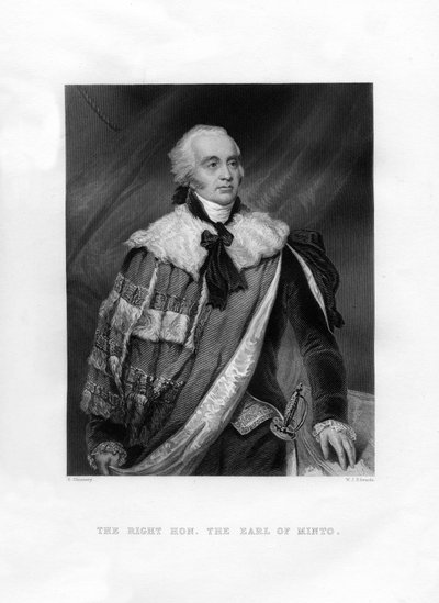 Gilbert Elliot Murray-Kynynmound, 1er comte de Minto, 19e siècle - W. J. Edwards