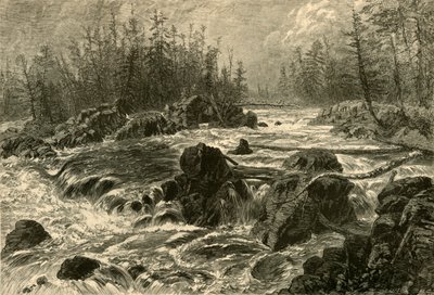 Les Dalles de St. Louis, 1874 - W. J. Linton