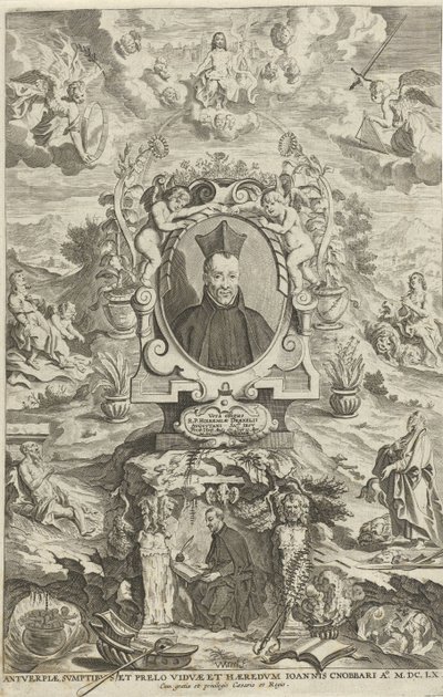 Portrait de Jeremias Drexel - W Merel van