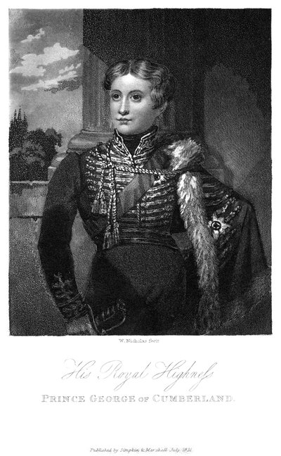 Prince George de Cumberland, 1831 - W. Nicholas