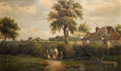 Scène de Cottage, Marston Green - W P Cartwright