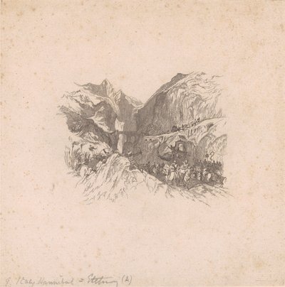 Hannibal passant les Alpes (vignettes) - W. R. Smith