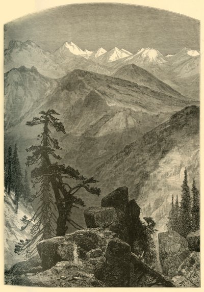 Sommet des Sierras - W. Roberts