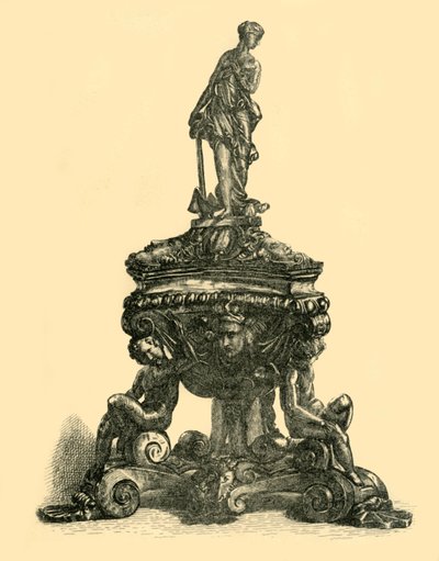 Encrier en bronze, milieu-fin du 16e siècle - W. W. McCarty
