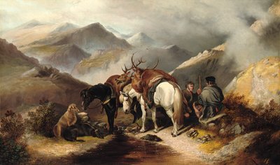 Chasse dans les Highlands, 1871 - W. W. Morris