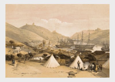 Balaklava, vue vers la mer - W Walton