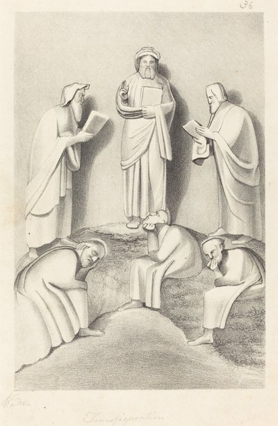 La Transfiguration - W. Walton after John Flaxman