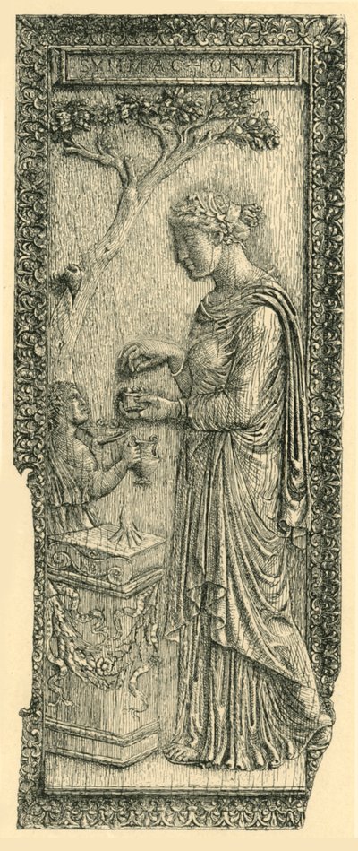 Le panneau des Symmachi, fin du 4e ou début du 5e siècle, 1881 - W. Wise