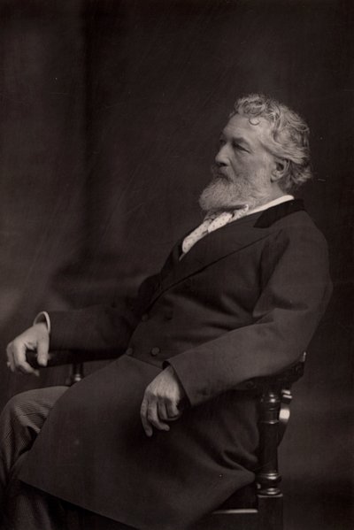 Frederick ou Frederic, Lord Leighton (1830-1896) peintre et sculpteur anglais né à Scarborough, Yorkshire. Président de la Royal Academy 1878-1896 - W. and D. (after) Downey