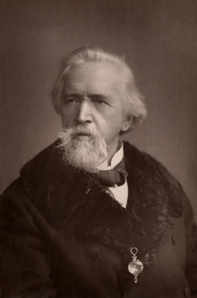 George Jacob Holyoake (1817-1906) séculier et réformateur social anglais. Dernière personne en Angleterre emprisonnée pour athéisme (1842). Actif dans le mouvement coopératif. - W. and D. (after) Downey