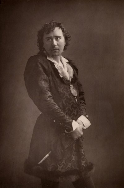 Herbert Beerbohm Tree (1853-1917) acteur-manager anglais - W. and D. Downey