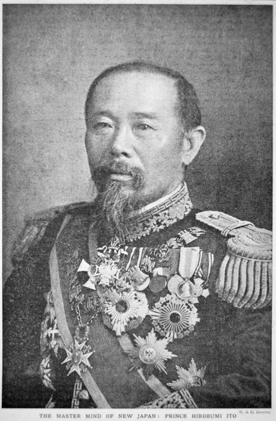 Prince Ito Hirobumi - W. and D. Downey