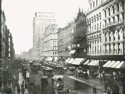 State Street, Chicago, USA, 1895 - W and S Ltd