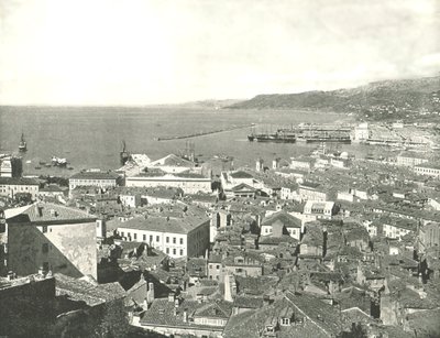 Ville et port, Trieste, Italie, 1895 - W and S Ltd