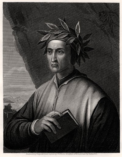 Dante Alighieri, poète italien, 19e siècle - Wagstaff
