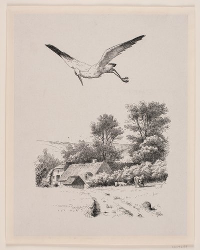 Illustration de Christian Winther, "Chresten et Lene" - Waldemar Bøhme