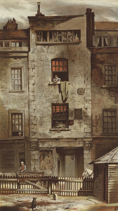 Maison de Dryden, Fetter Lane - Waldo Sargeant