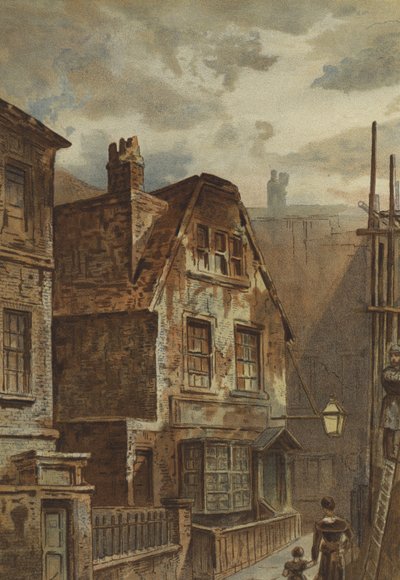 Vieille maison derrière Ludgate - Waldo Sargeant