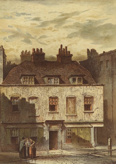 Vieilles maisons, Dyott Street, Bloomsbury - Waldo Sargeant