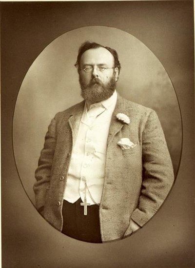 Portrait de Robert Buchanan (1841-1901) - Walery Rzewuski