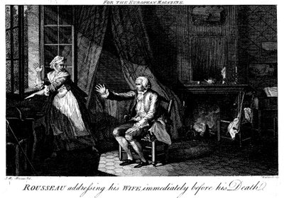 Jean Jacques Rousseau 1712-1778, philosophe et éducateur des Lumières françaises - Walker