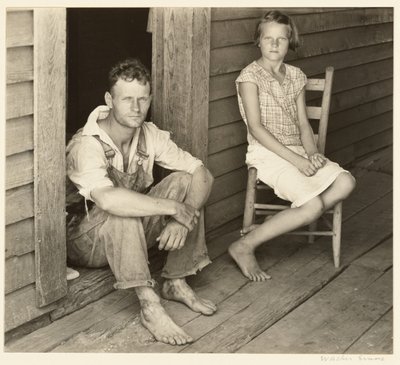 Floyd et Lucille Burroughs, comté de Hale, Alabama - Walker Evans