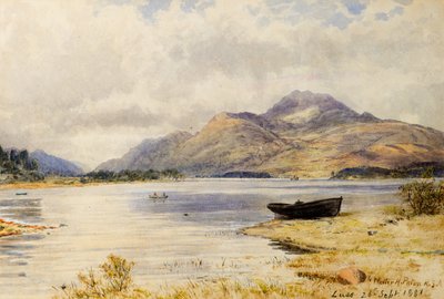 Ben Lomond depuis Luss - Waller Hugh Paton