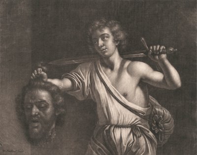 David avec la tête de Goliath - Wallerant Vaillant