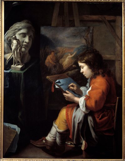Le jeune dessinateur - Wallerant Vaillant