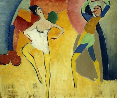 Pierrot et Pierrette - Walt Kuhn