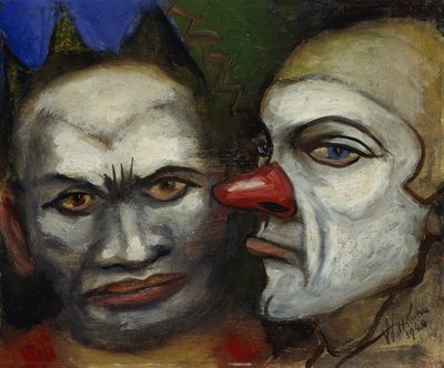 Deux clowns - Walt Kuhn