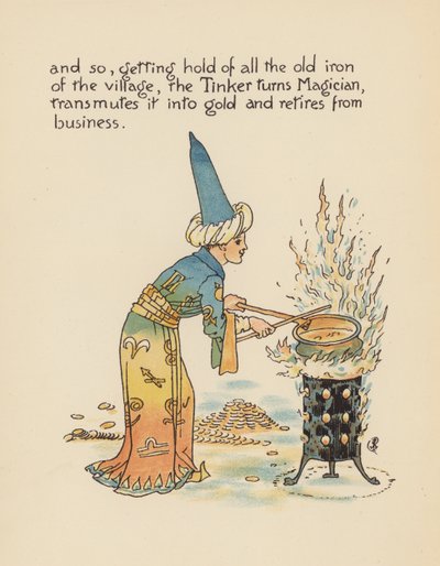 Illustration pour Legends for Lionel par Walter Crane - Walter (after) Crane