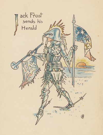 Illustration pour Legends for Lionel par Walter Crane - Walter (after) Crane