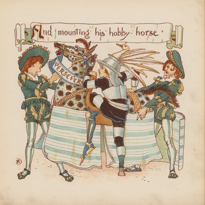 Illustration pour Pothooks and Perseverance par Walter Crane - Walter (after) Crane