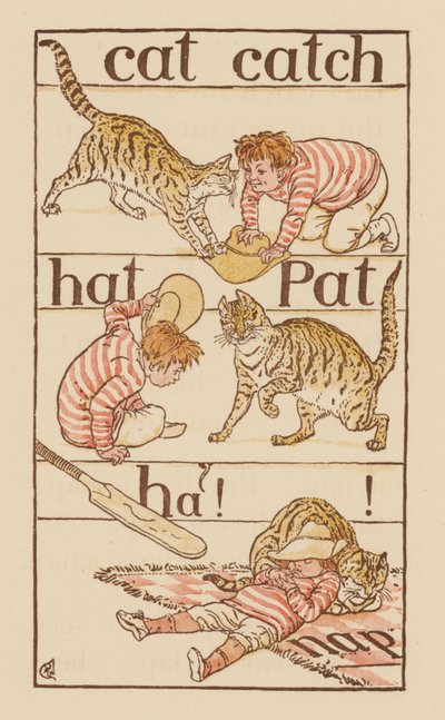 Page du Golden Primer - Walter (after) Crane