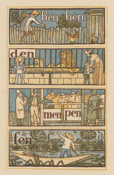 Page du Golden Primer - Walter (after) Crane