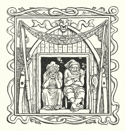 Le pêcheur et sa femme - Walter (after) Crane