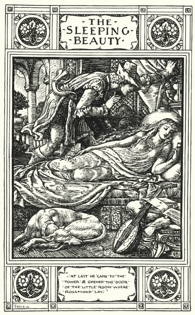 La Belle au bois dormant - Walter (after) Crane