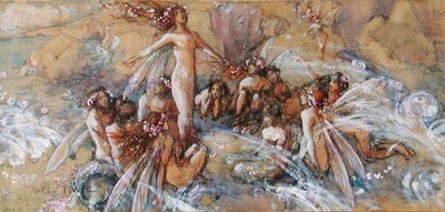 Une fête - Walter A. E. (attr.to) Russell