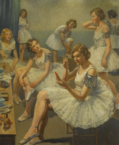 Préparation pour le ballet - Walter Ashworth