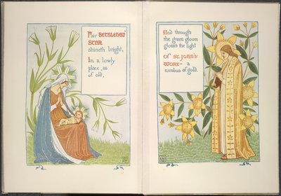 Étoile de Bethléem et millepertuis - Walter Crane